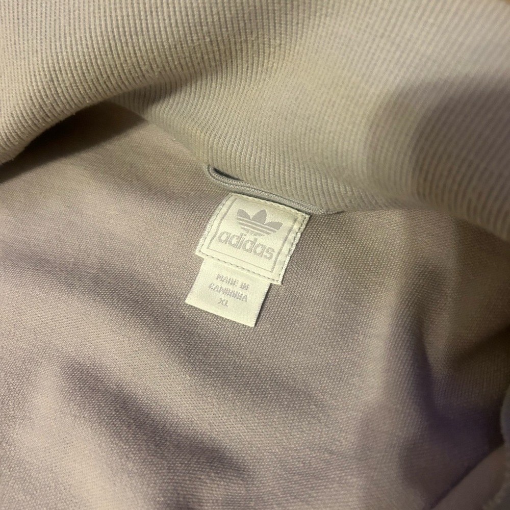 Vintage adidas Gray Track Jacket with Yellow and Green Accents - Picture 4 of 5